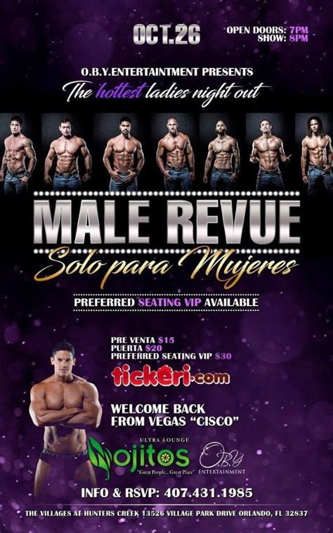 orlando male revue|General Tickets 